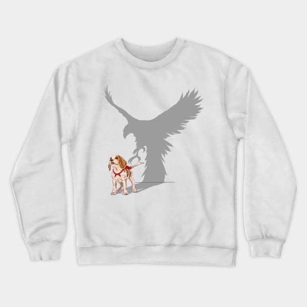 Be Eagle Crewneck Sweatshirt by kookylove